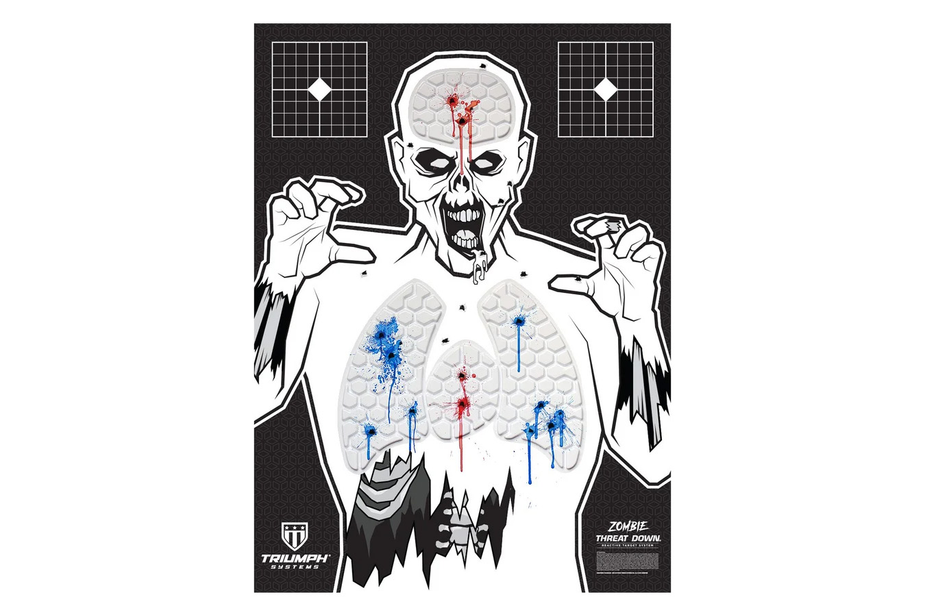 TRIUMPH SYSTEMS Threat Down Zombie Reactive Target